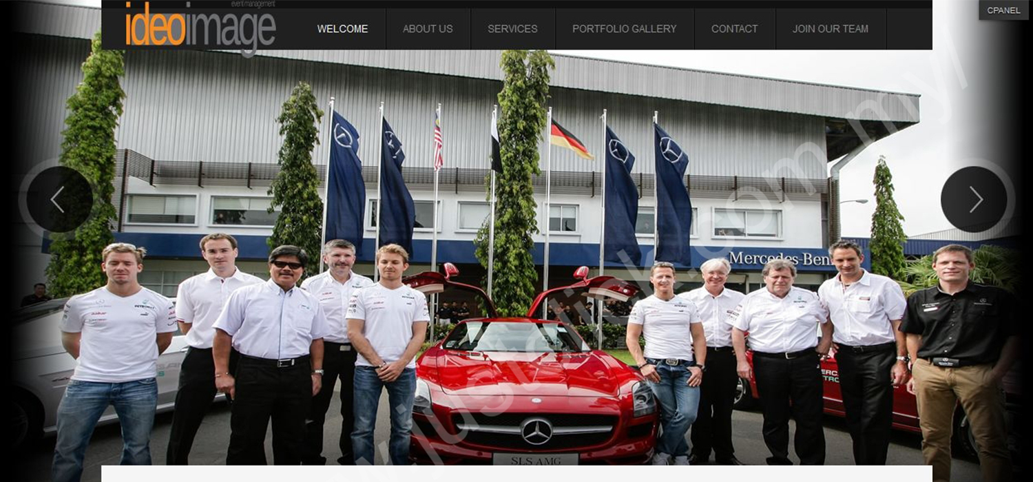 Ideo Image website portfolio preview